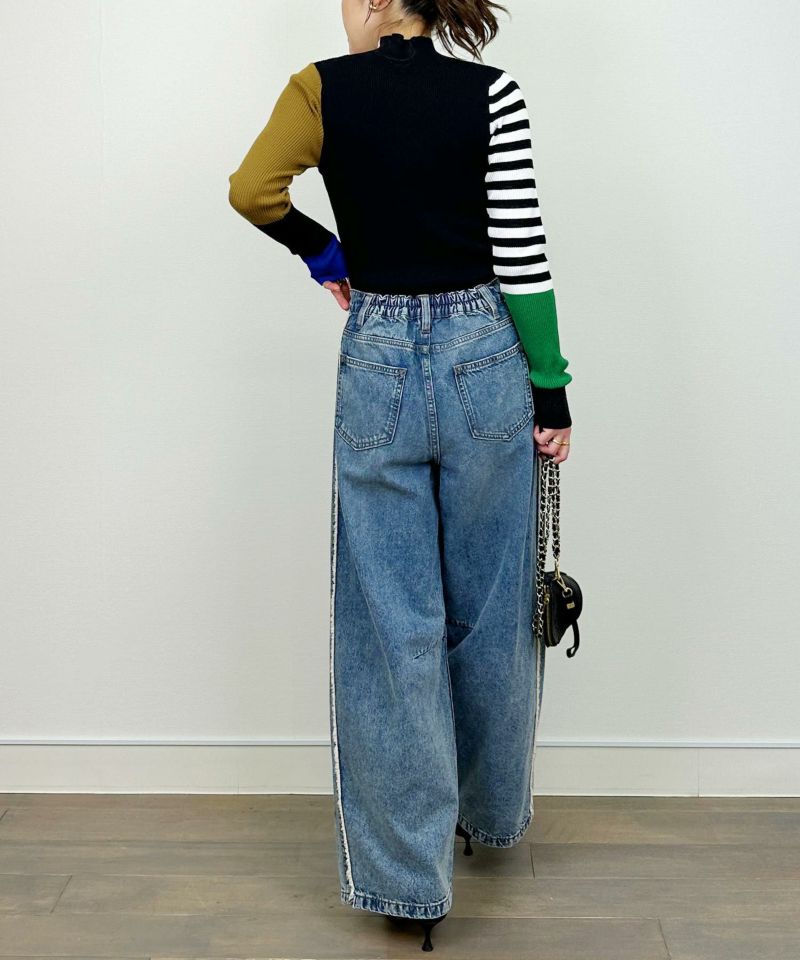 model：H164　着用サイズ：M　ブラック