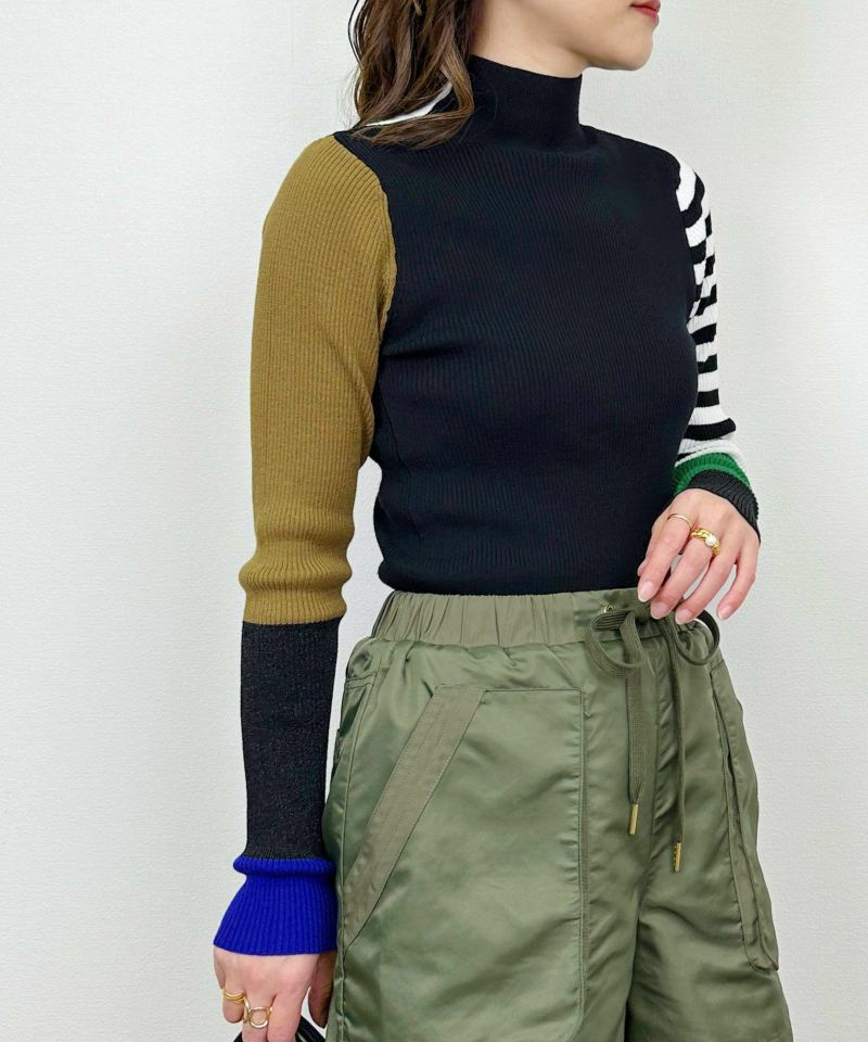 model：H164　着用サイズ：M　ブラック