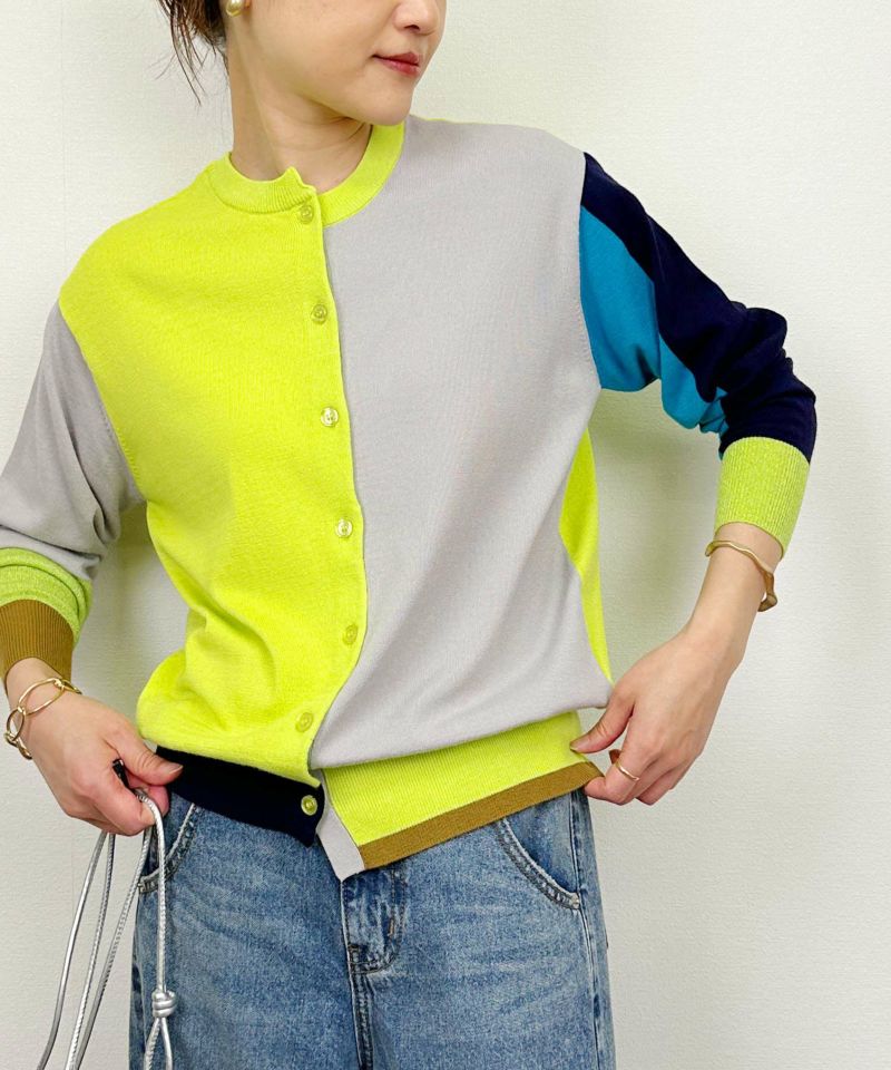 model：H164　着用サイズ：M　イエロー