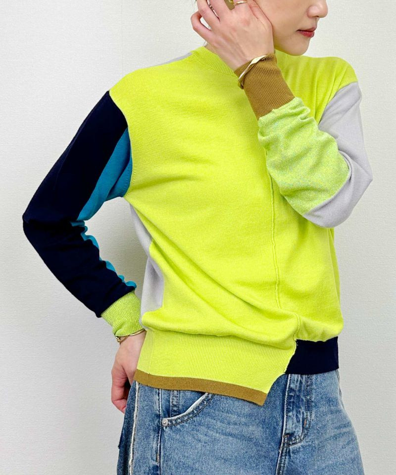 model：H164　着用サイズ：M　イエロー