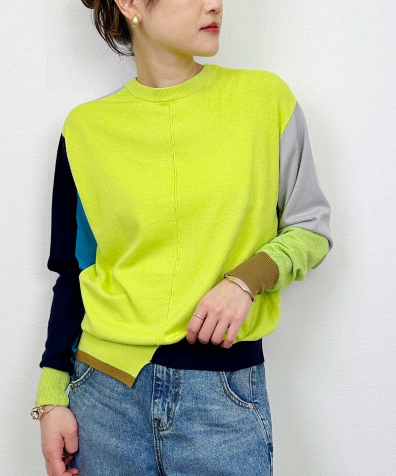 model：H164　着用サイズ：M　イエロー