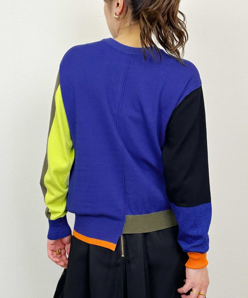 model：H164　着用サイズ：M　ブルー