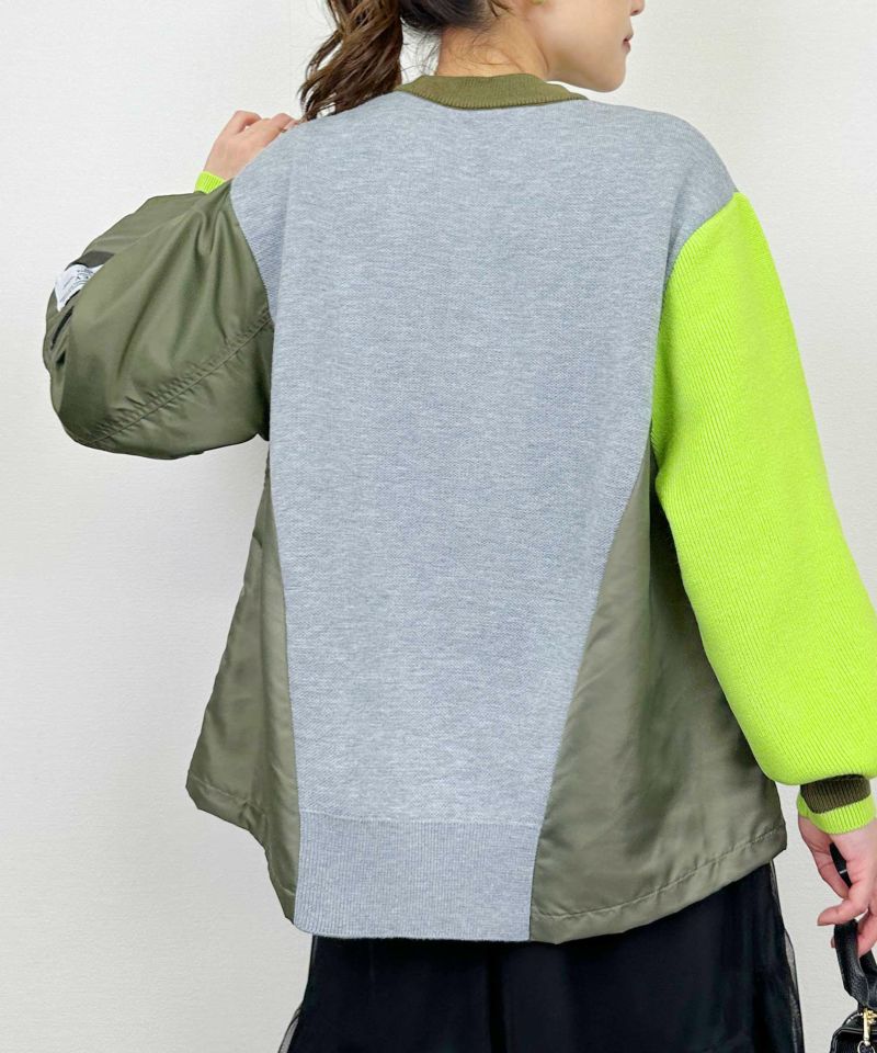 model：H164　着用サイズ：M　グレー