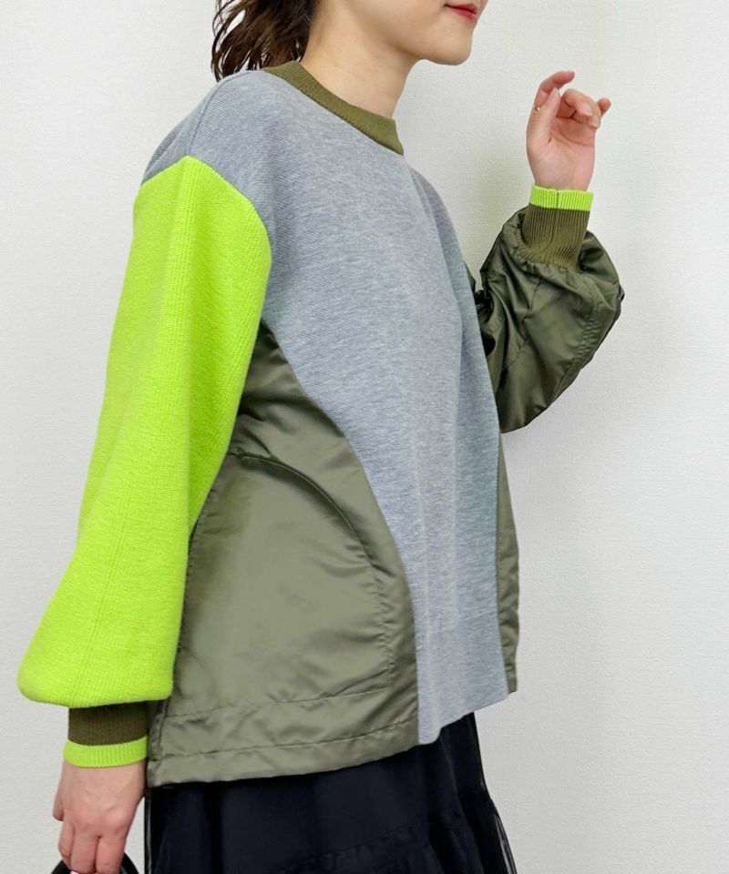 model：H164　着用サイズ：M　グレー