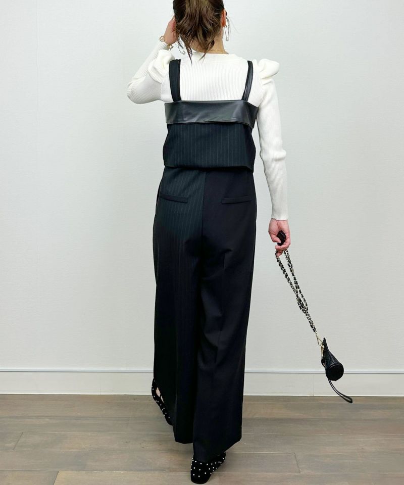 model：H164　着用サイズ：M　ブラック