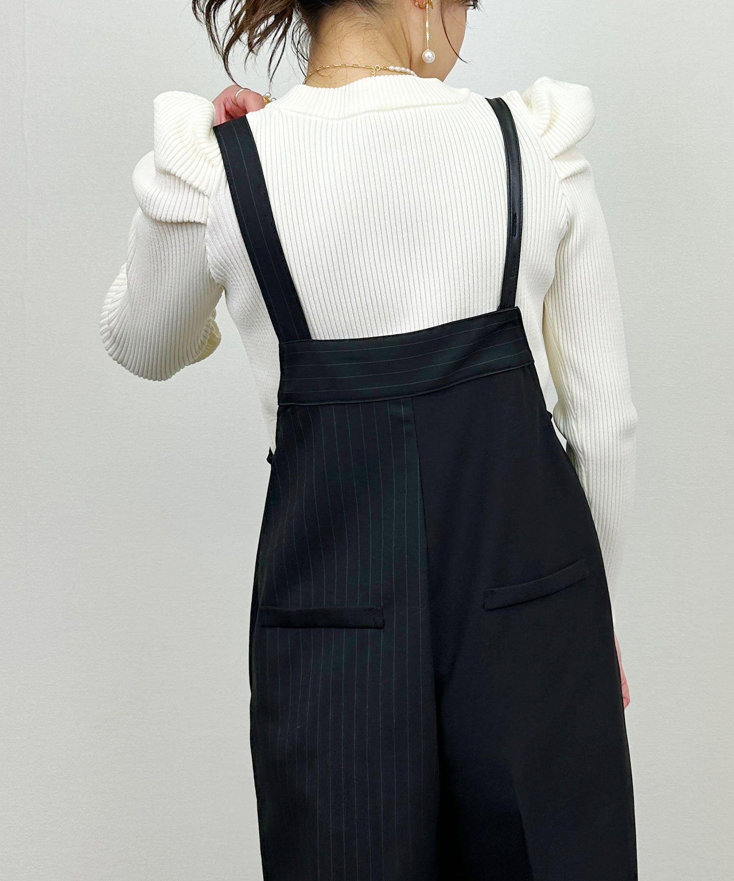 model：H164　着用サイズ：M　ブラック