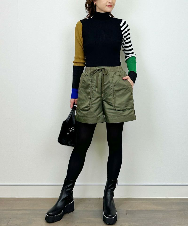 model：H164　着用サイズ：M　カーキ