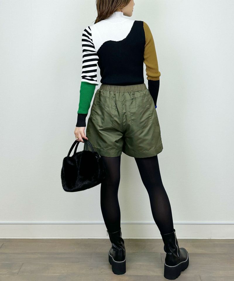 model：H164　着用サイズ：M　カーキ