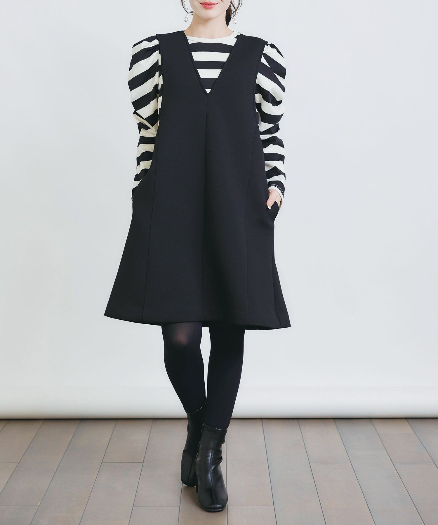 model：H155　着用サイズ：M