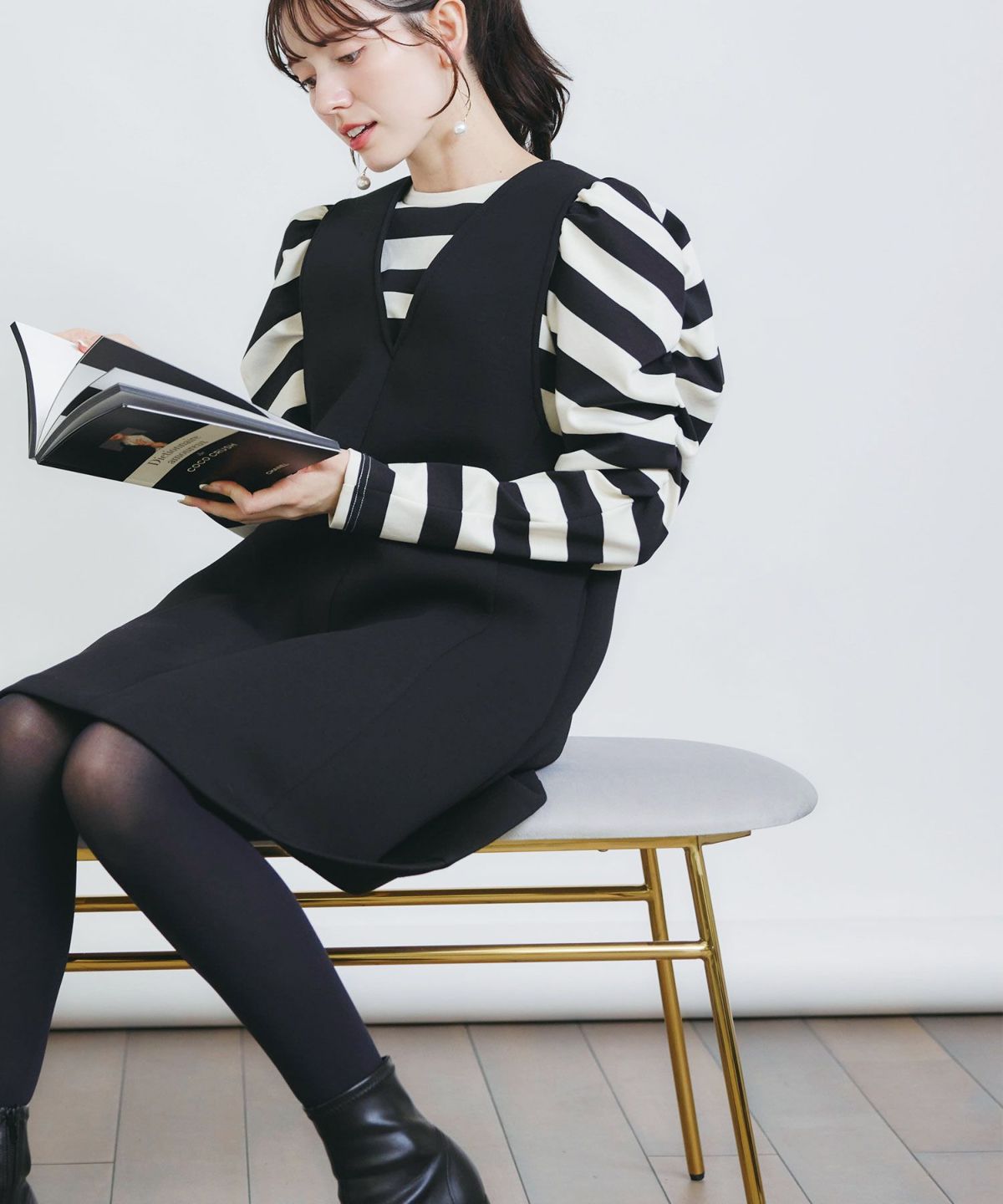 model：H155　着用サイズ：M