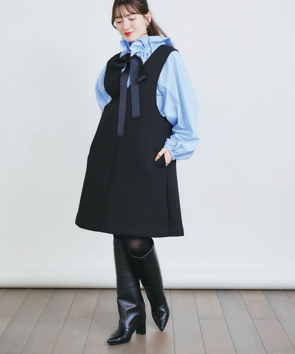 model：H155　着用サイズ：M