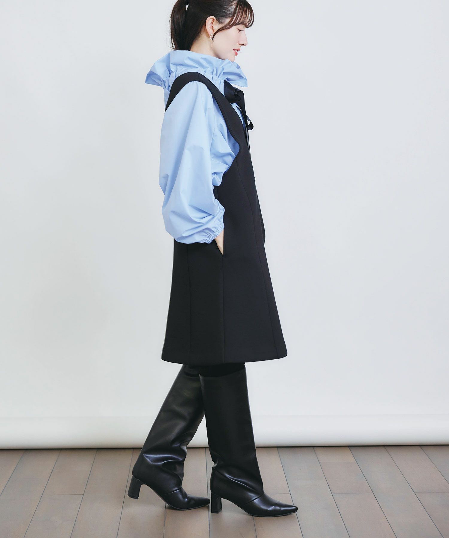 model：H155　着用サイズ：M