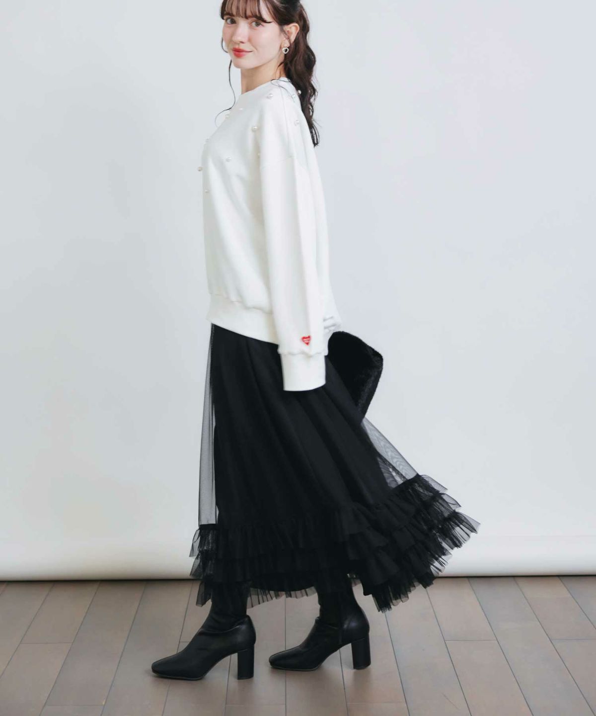 model：H155　着用サイズ：M