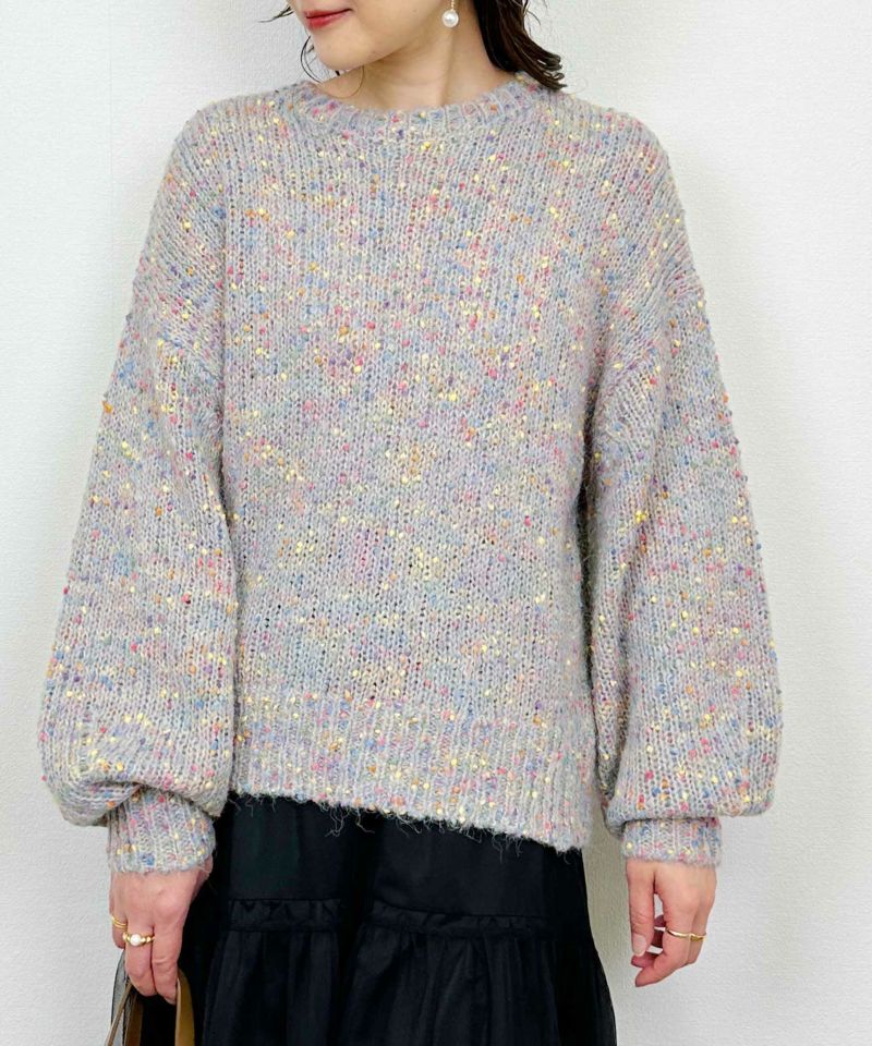 model：H164　着用サイズ：M　ライトグレー