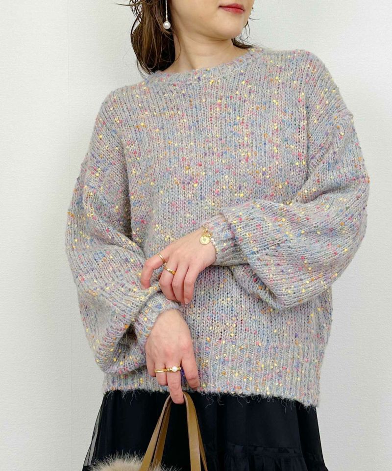 model：H164　着用サイズ：M　ライトグレー