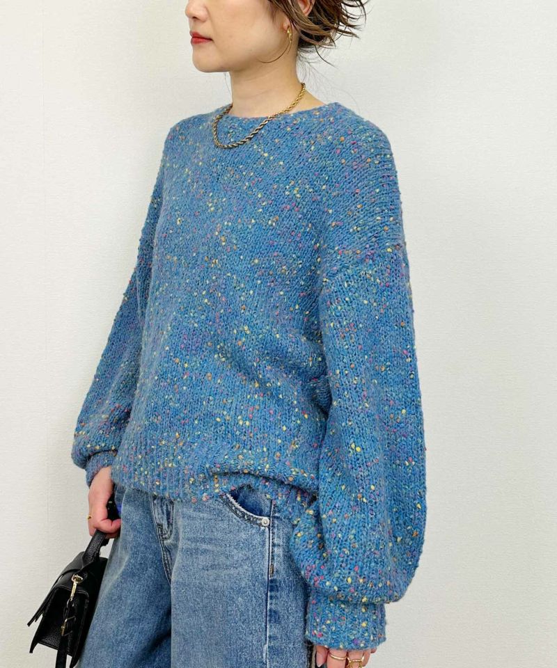 model：H164　着用サイズ：M　ブルー