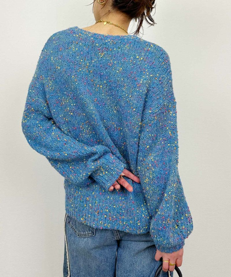 model：H164　着用サイズ：M　ブルー