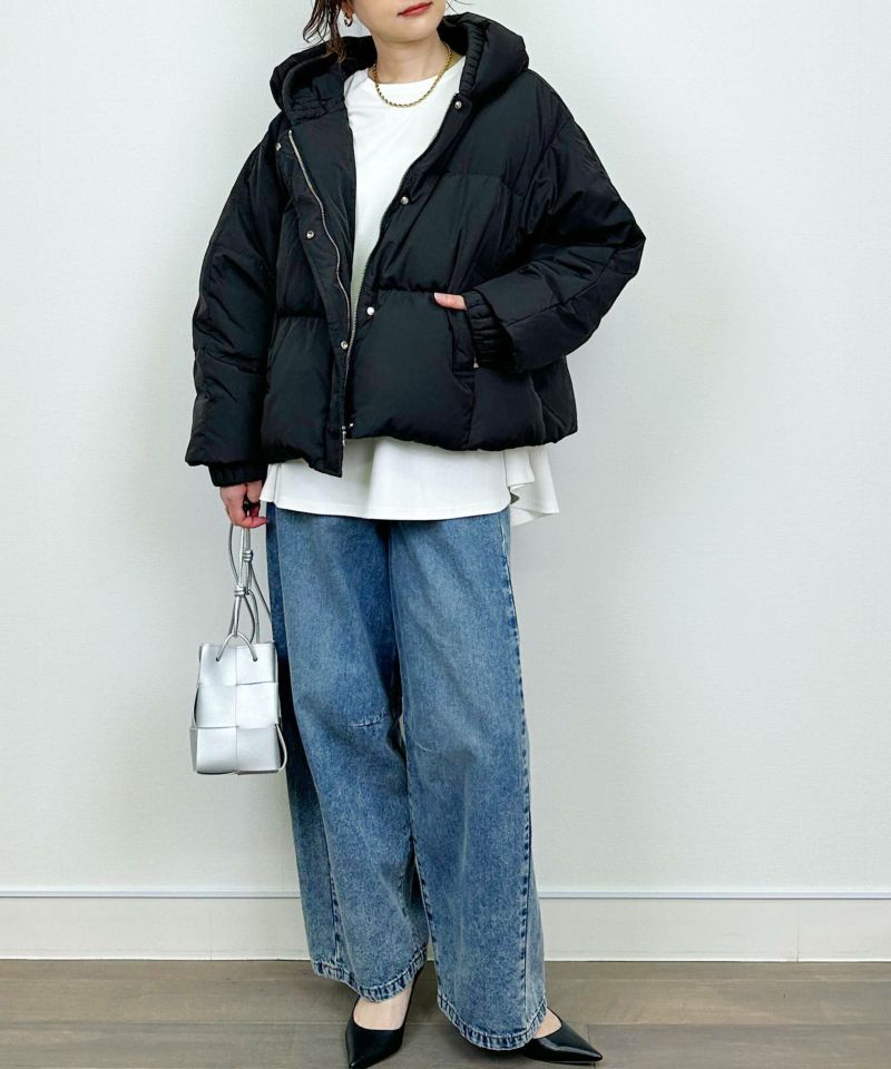 model：H164　着用サイズ：M　ブラック