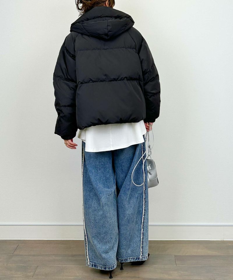 model：H164　着用サイズ：M　ブラック