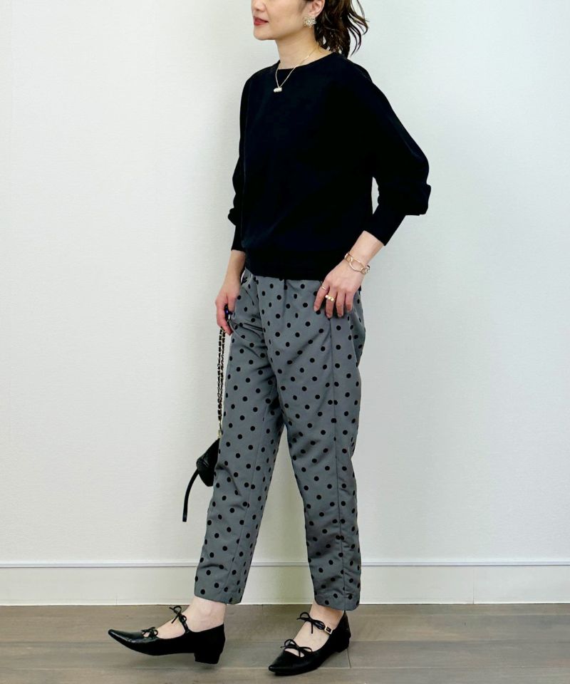 model：H164　着用サイズ：M　ブラック