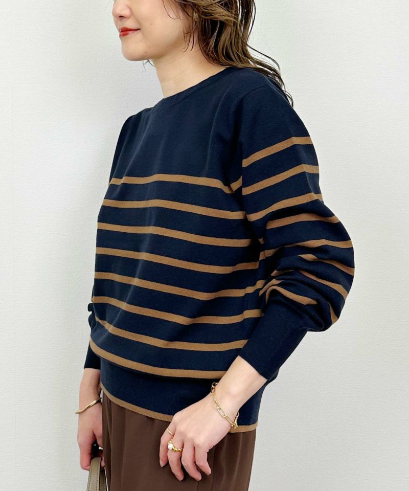 model：H164　着用サイズ：M　ネイビー