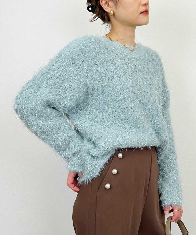 model：H164　着用サイズ：M　ブルー