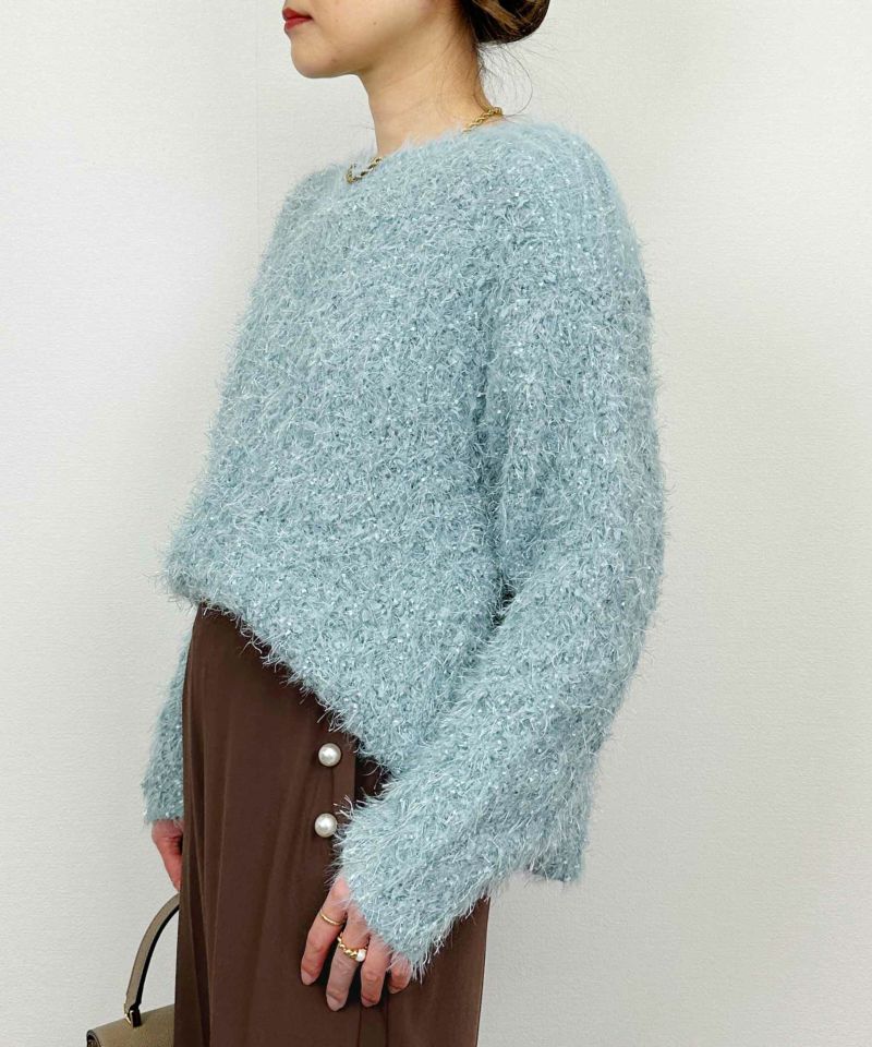 model：H164　着用サイズ：M　ブルー