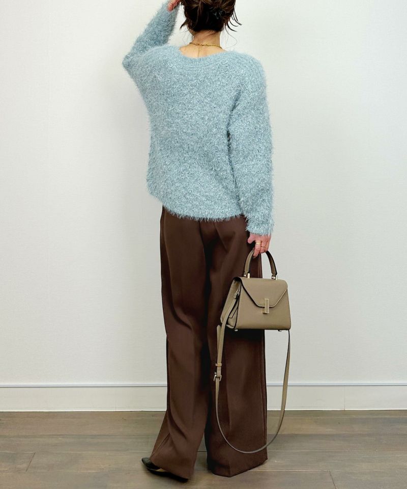 model：H164　着用サイズ：M　ブルー