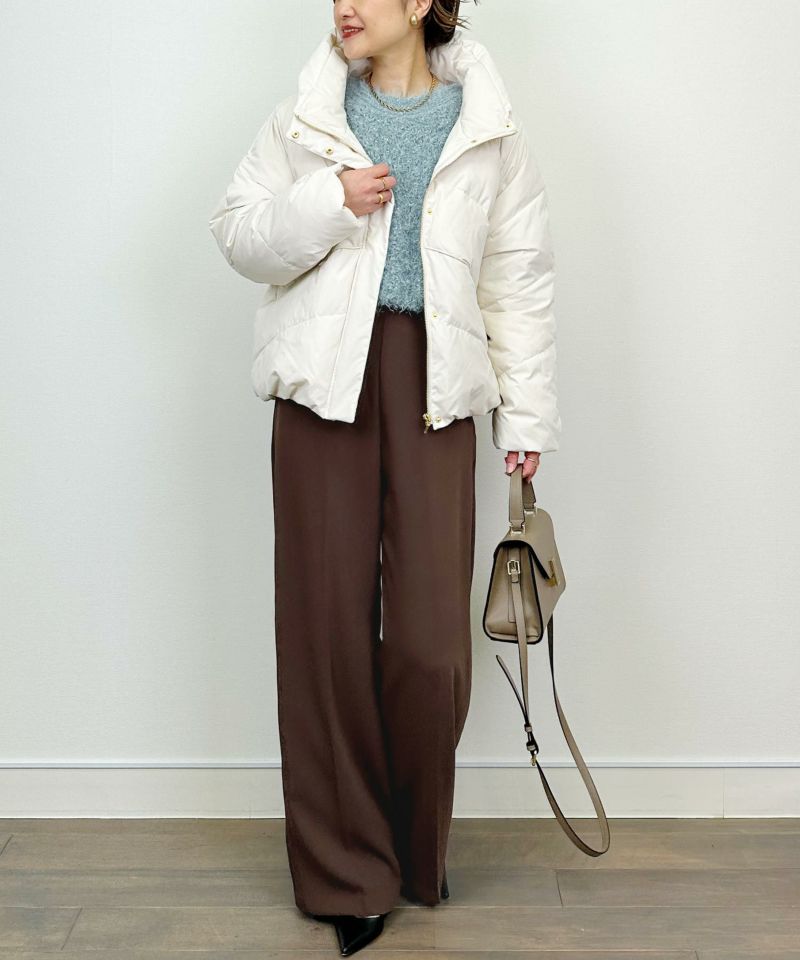 model：H164　着用サイズ：M　アイボリー