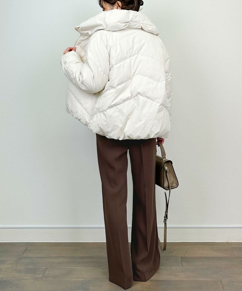 model：H164　着用サイズ：M　アイボリー