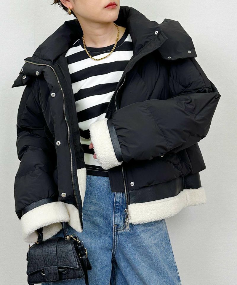 model：H164　着用サイズ：M　ブラック