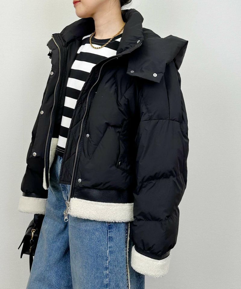 model：H164　着用サイズ：M　ブラック