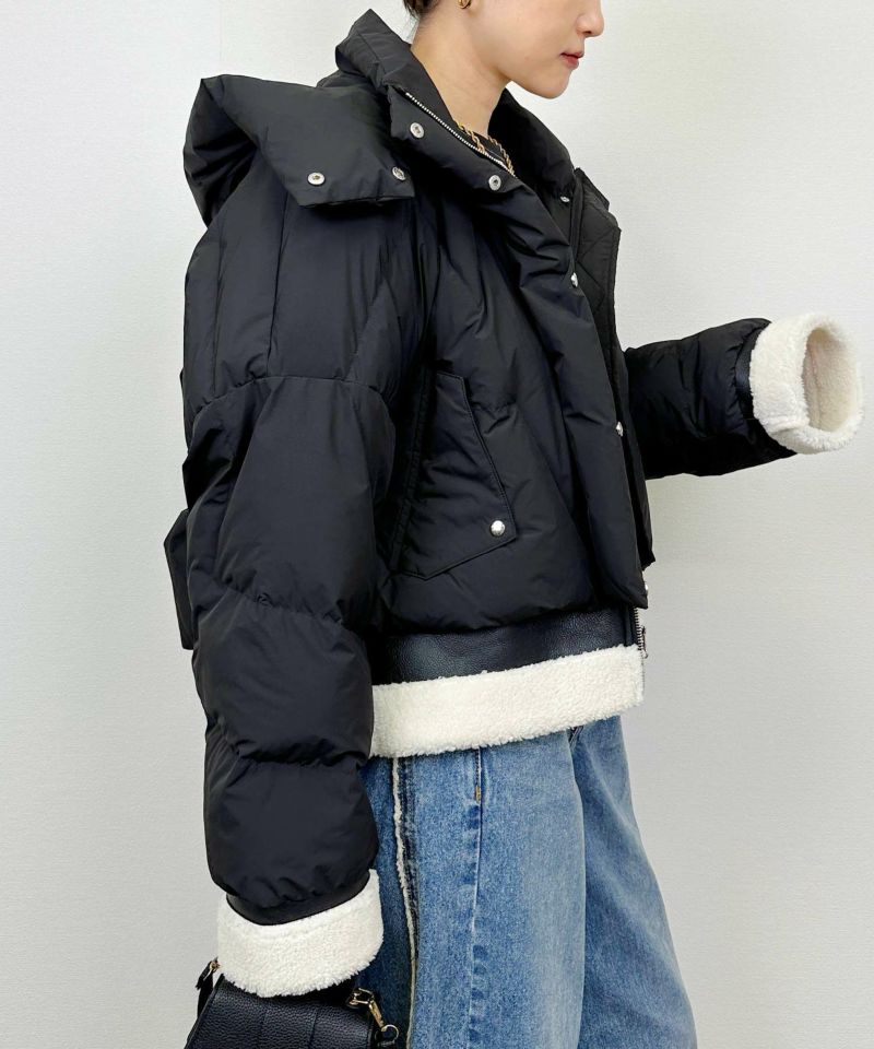 model：H164　着用サイズ：M　ブラック