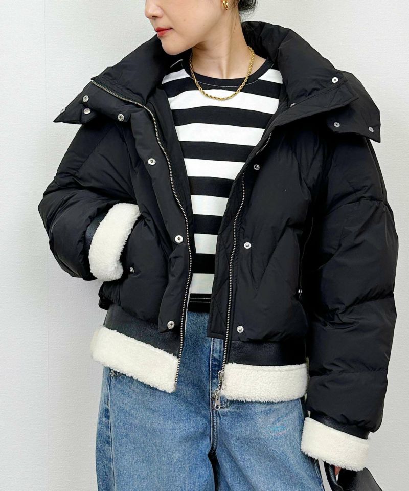 model：H164　着用サイズ：M　ブラック