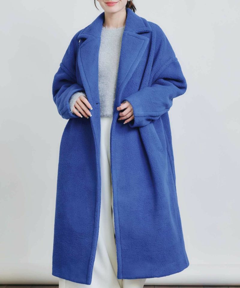 model：H155　着用サイズ：M　ブルー