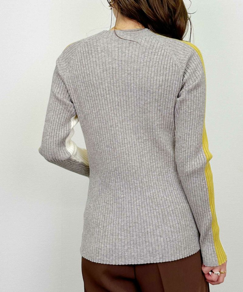 model：H164　着用サイズ：M　アイボリー