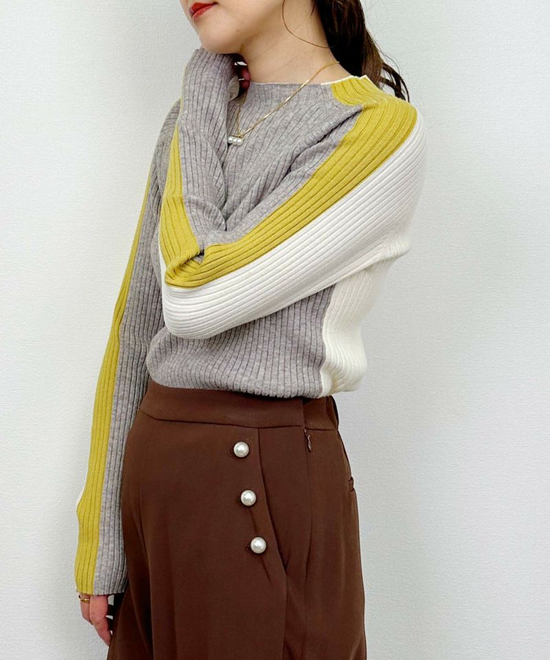 model：H164　着用サイズ：M　アイボリー　2WAY