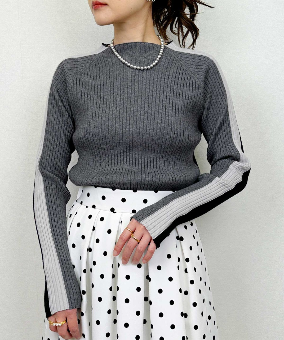 model：H164　着用サイズ：M　ブラック　2WAY