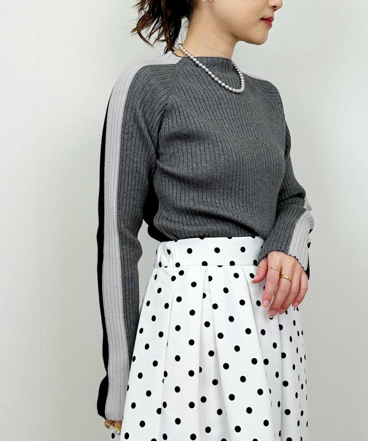 model：H164　着用サイズ：M　ブラック　2WAY