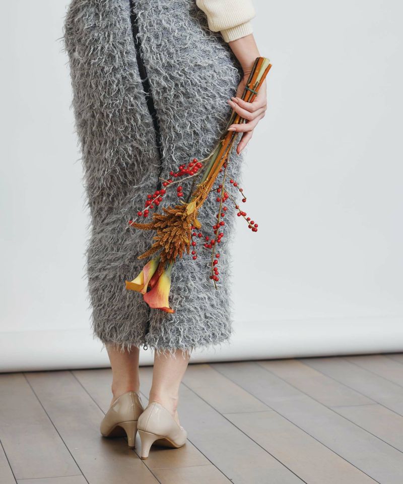 model：H155　着用サイズ：M　ライトグレー