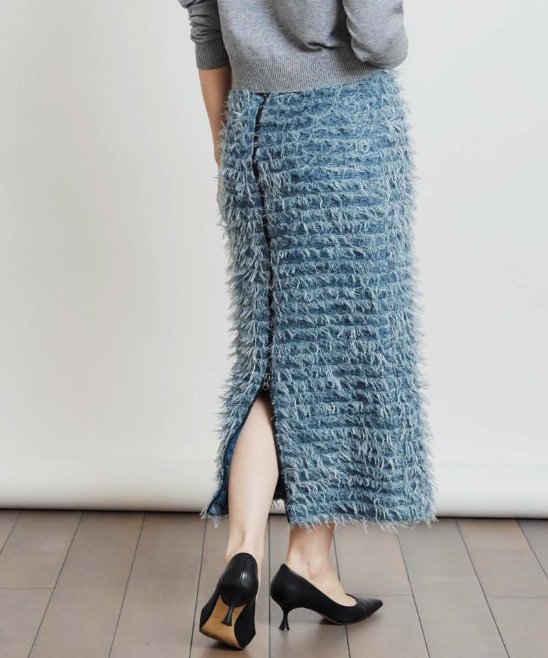 model：H155　着用サイズ：M　ブルー