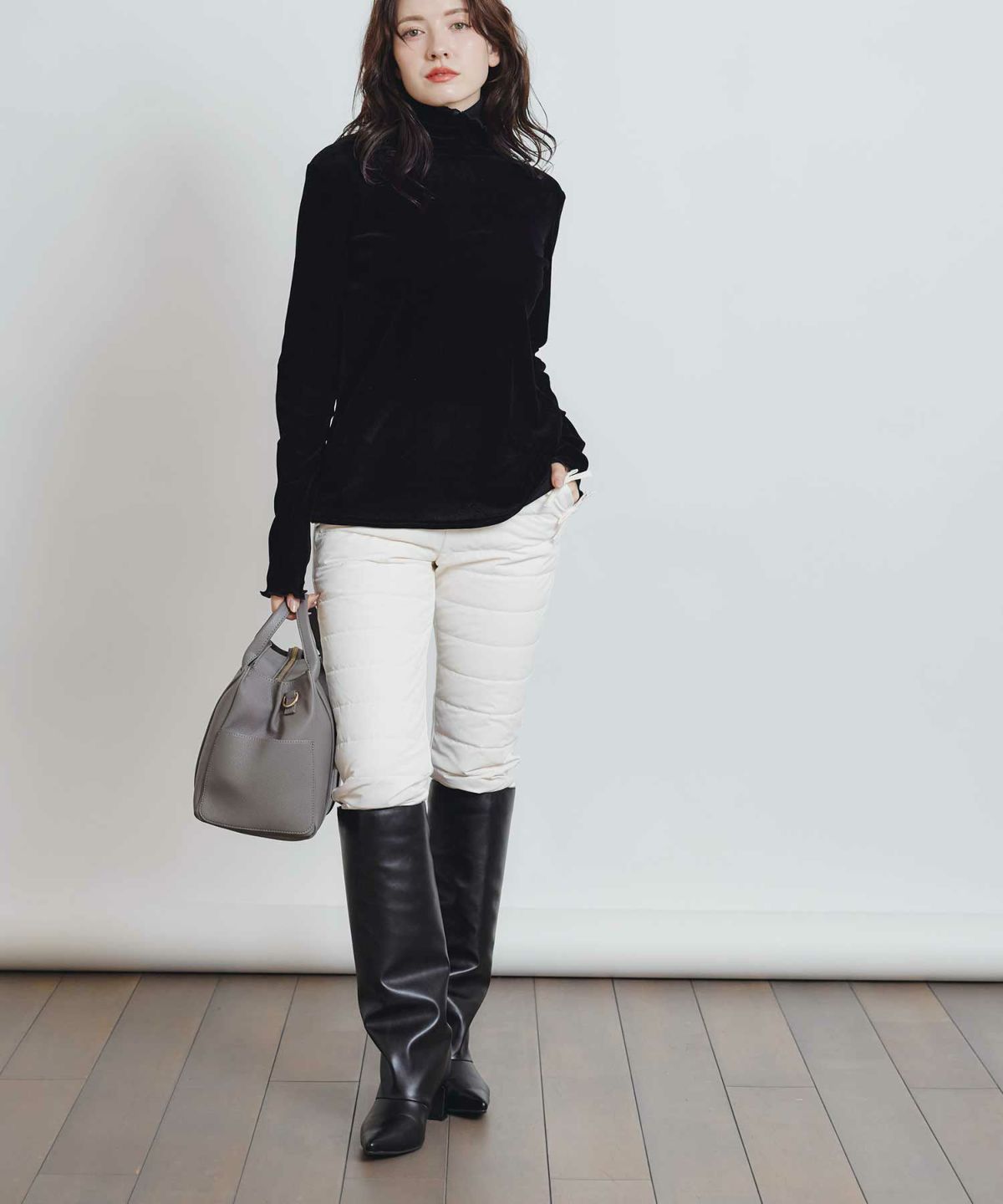 model：H155　着用サイズ：M