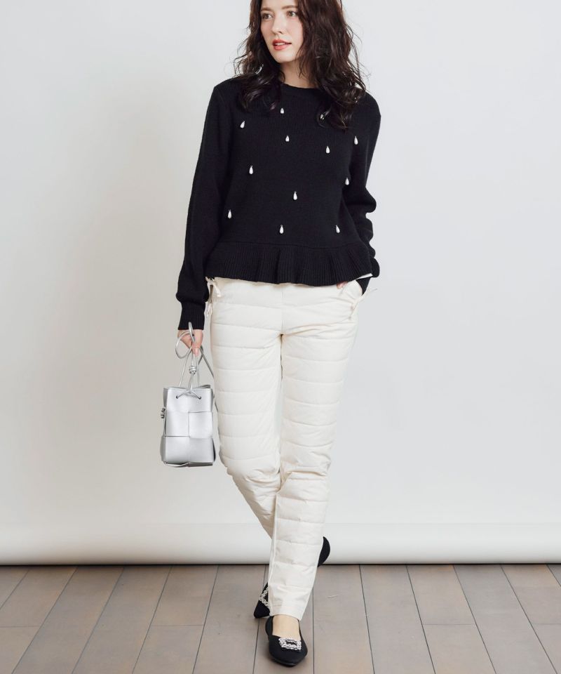 model：H155　着用サイズ：S　オフホワイト