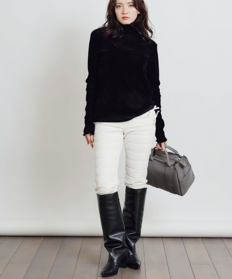 model：H155　着用サイズ：S　オフホワイト