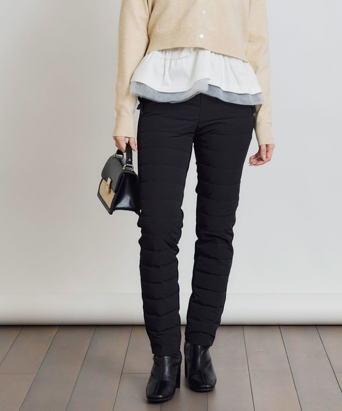 model：H155　着用サイズ：S　ブラック