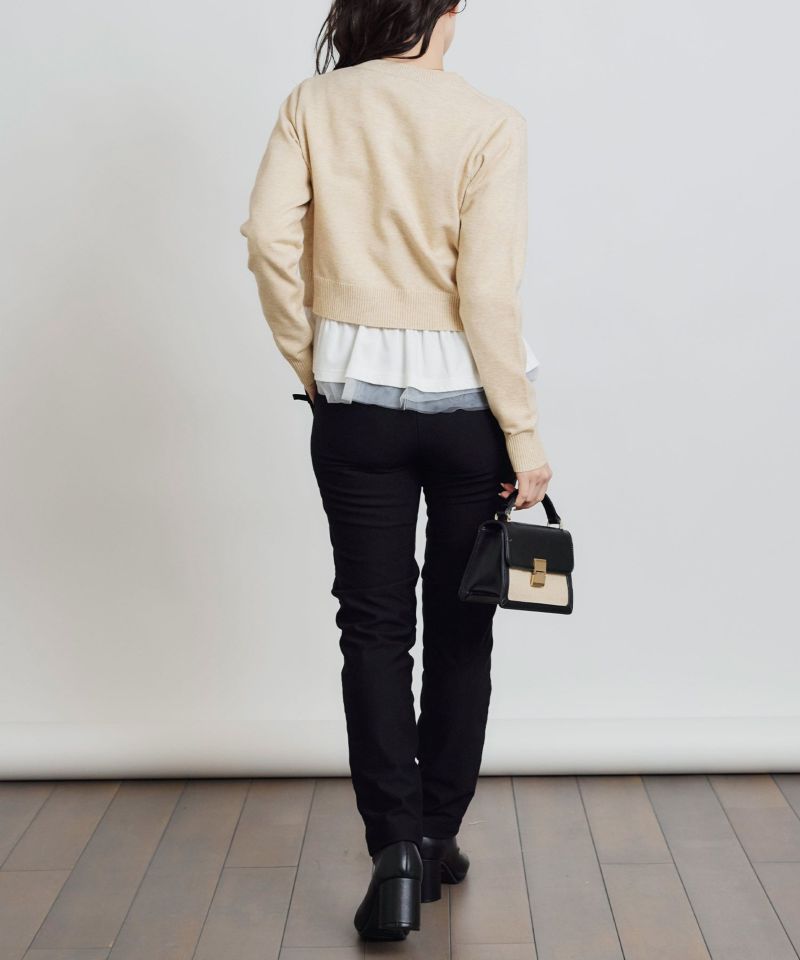 model：H155　着用サイズ：S　ブラック