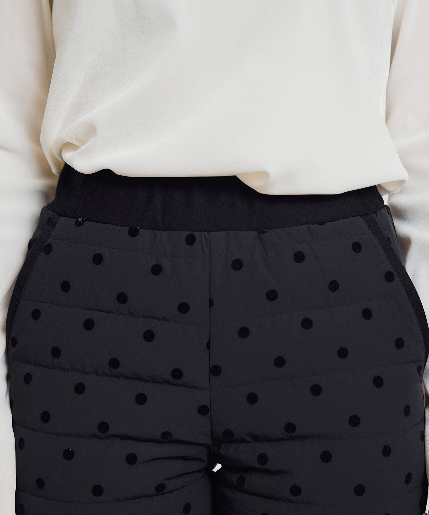 フロッキードットダウンパンツ | PICCIN (ピッチン) 公式通販