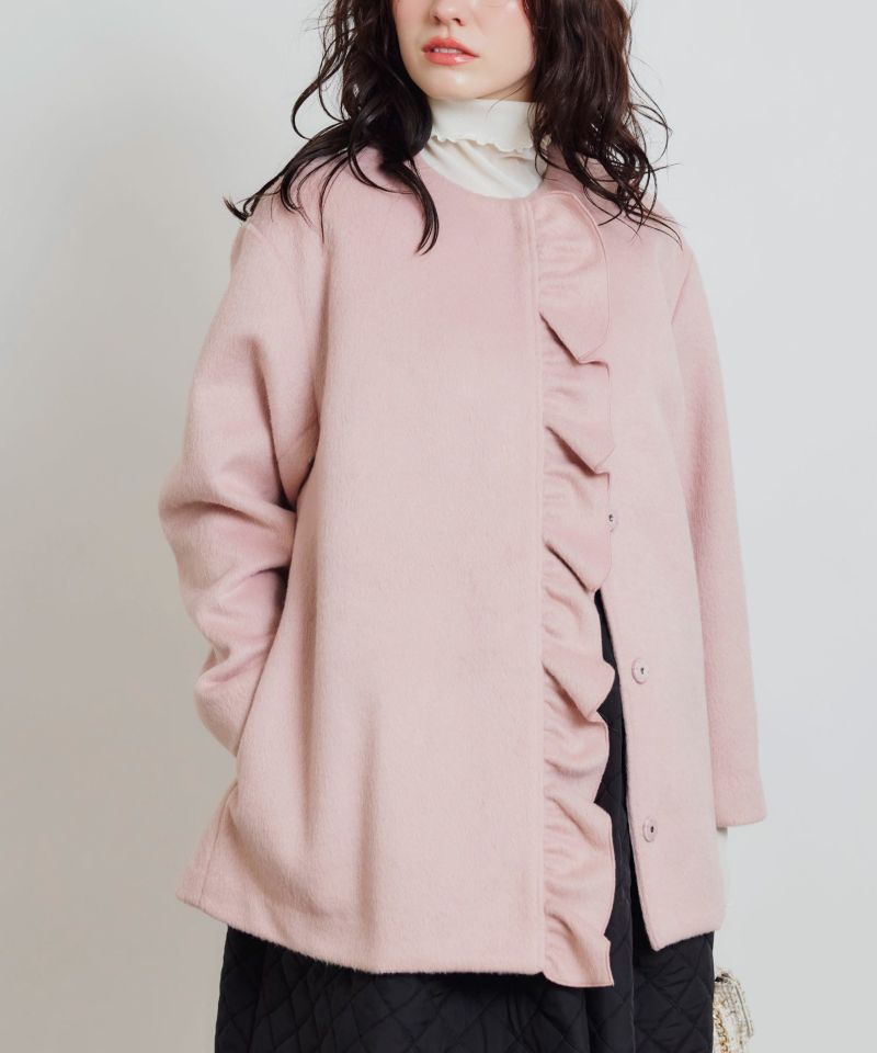 model：H155　着用サイズ：M　ピンク