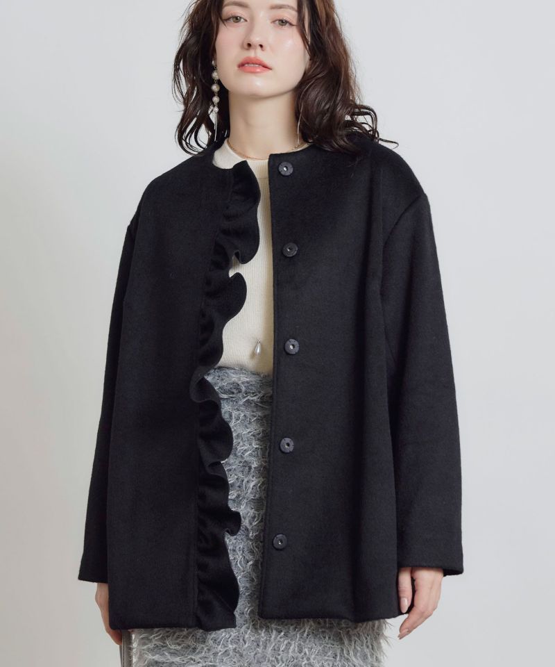 model：H155　着用サイズ：M　ブラック