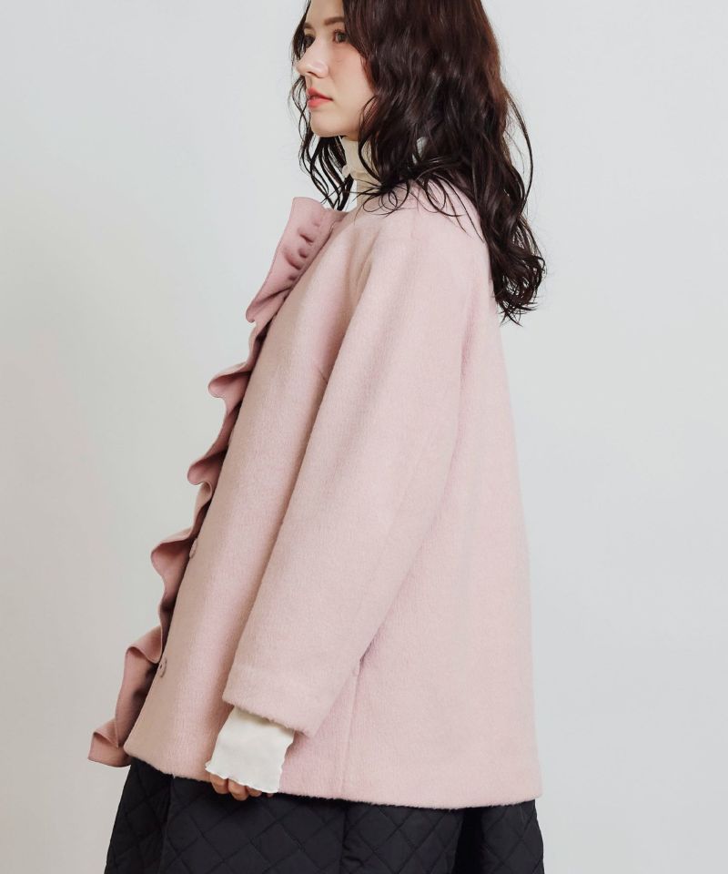 model：H155　着用サイズ：M　ピンク